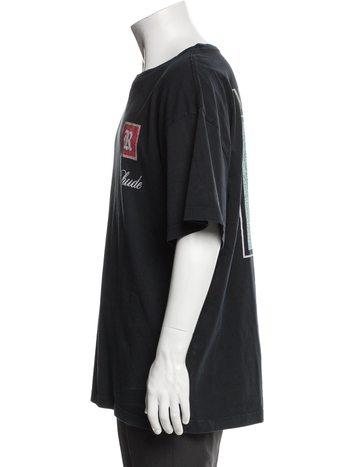 RHUDE Graphic Print Crew Neck T-Shirt